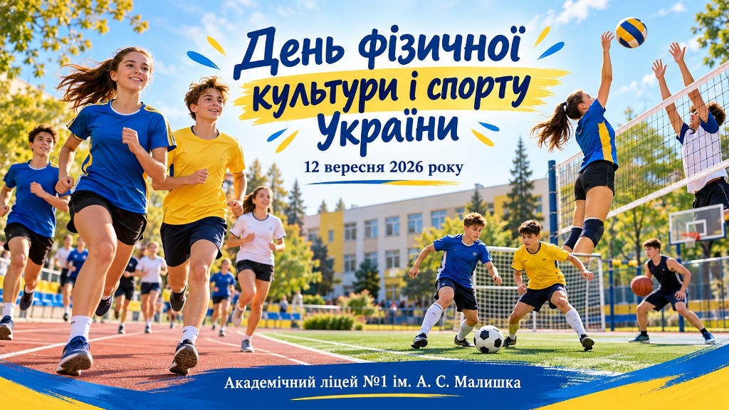 В Академічному ліцеї №1 ім.А.С. Малишка відбулися заходи до Дня фізичної культури